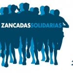 Logo de la carrera Zancadas Solidarias 2017