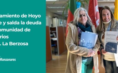 EL AYUNTAMIENTO DE HOYO RECONOCE Y SALDA LA DEUDA CON LA COMUNIDAD DE PROPIETARIOS DE LA C.R. LA BERZOSA