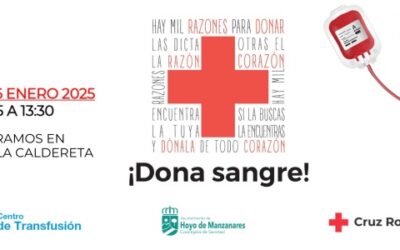 Dona sangre este domingo 26 de enero y SALVA VIDAS