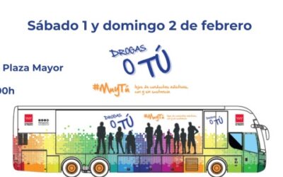 El autobús ‘Drogas o Tú’ llega a Hoyo de Manzanares los días 1 y 2 de febrero