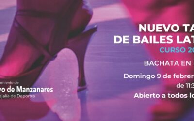 Domingo 9 de febrero: Nuevo taller de bailes latinos del curso 2024/25