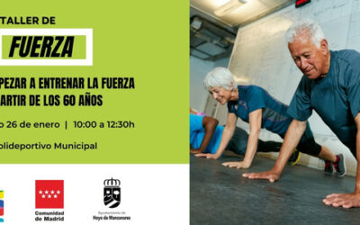 Taller de fuerza para mayores de 60 años en Hoyo de Manzanares