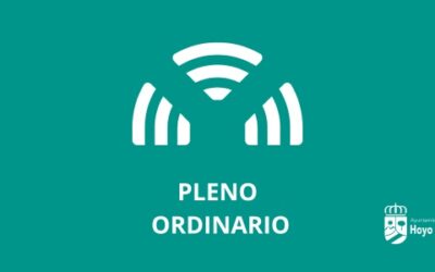 Jueves 29 de mayo: Convocatoria de pleno ordinario