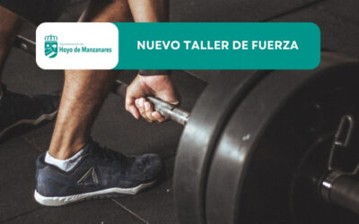 Nuevo taller de fuerza del Polideportivo Municipal de Hoyo de Manzanares