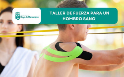 Taller de fuerza para un hombro sano en el Polideportivo Municipal de Hoyo de Manzanares