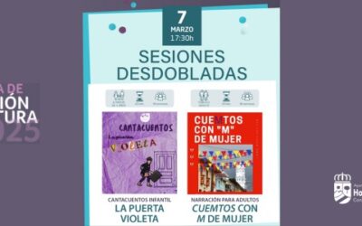 Sesiones desdobladas de ‘Viernes de Cuento’ en la Biblioteca Municipal: Cantacuentos para niños y narración para adultos en el marco del 8M