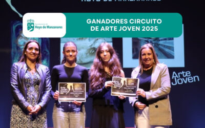 Artistas ganadores del XXII Circuito de Arte Joven de Hoyo de Manzanares