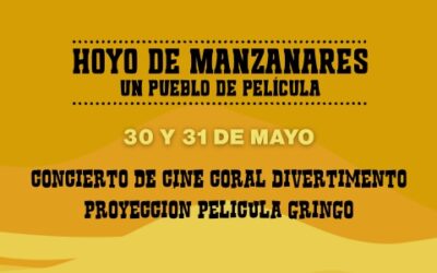 «Hoyo de Manzanares, un pueblo de película» llega a su fin con un concierto de música y proyección al aire libre