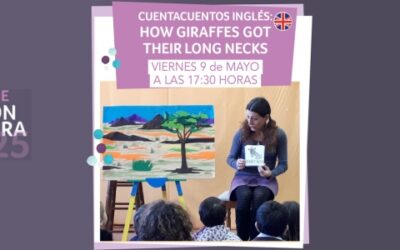 Viernes de cuentos en inglés en Hoyo de Manzanares con «How Giraffes Got Their Long Necks»