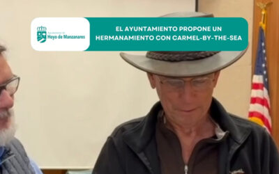 El ayuntamiento de Hoyo de Manzanares propone un hermanamiento cultural con Carmel-by-the-Sea, ciudad de Clint Eastwood