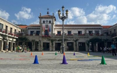 Los alumnos del CEIP Virgen de la Encina convierten Hoyo de Manzanares en unas Olimpiadas escolares al aire libre