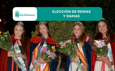 Elección de reinas y damas en las Fiestas Patronales 2025 de Hoyo de Manzanares