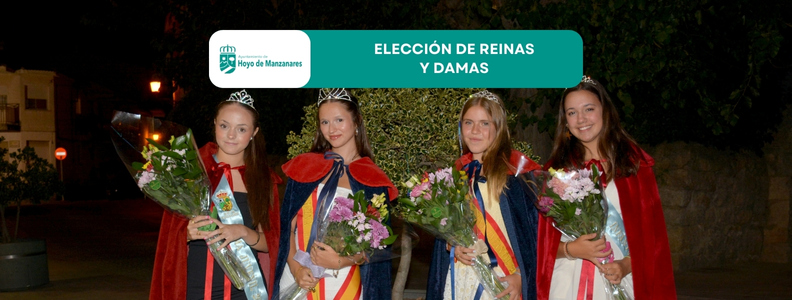 Elección de reinas y damas en las Fiestas Patronales 2025 de Hoyo de Manzanares