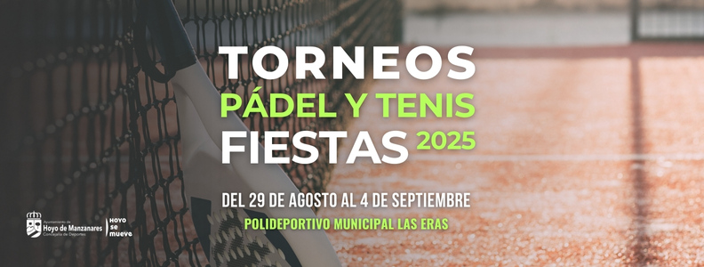 Llegan los Torneos Deportivos de Fiestas 2025 a Hoyo de Manzanares