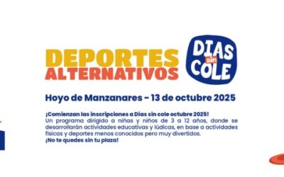 Vuelven los «Días sin cole» a Hoyo de Manzanares con «deportes alternativos»