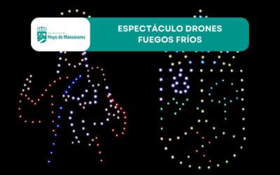 Hoyo de Manzanares despide sus fiestas con un gran espectáculo de 150 drones y fuegos fríos, reafirmando su compromiso con la inclusión