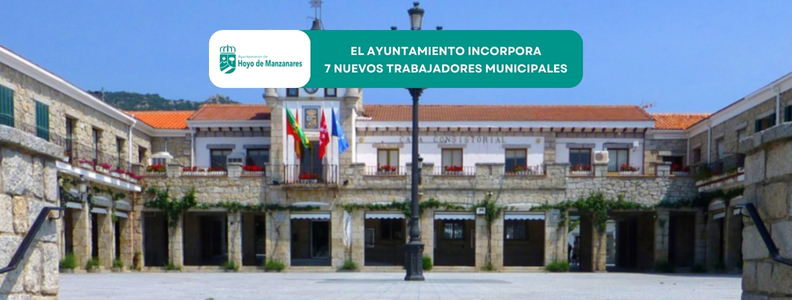 El Ayuntamiento de Hoyo de Manzanares contrata a siete personas desempleadas de larga duración