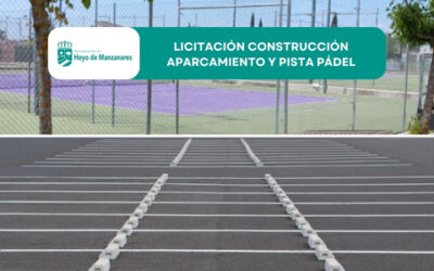 El Ayuntamiento de Hoyo de Manzanares saca a licitación la construcción de un aparcamiento y una pista de pádel en el Polideportivo Municipal