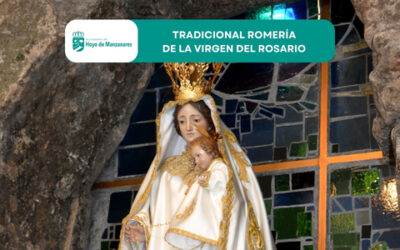 Este 5 de octubre Hoyo de Manzanares celebra su tradicional Romería de la Virgen del Rosario