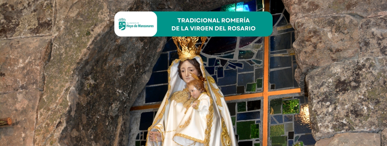 Este 5 de octubre Hoyo de Manzanares celebra su tradicional Romería de la Virgen del Rosario