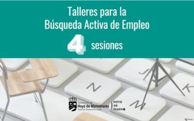 El Ayuntamiento de Hoyo de Manzanares impulsa cuatro talleres gratuitos para la búsqueda de empleo