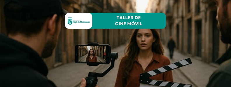 Taller de cine móvil en Hoyo de Manzanares: «crea tu corto en el bolsillo”