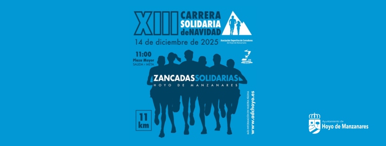 Arranca la XIII Edición de las ‘Zancadas Solidarias’ en Hoyo de Manzanares