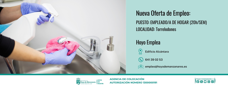 Oferta de Empleo en Hoyo Emplea