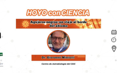 Nueva conferencia de Hoyo conCiencia: «Agujeros negros: un viaje al borde del abismo»
