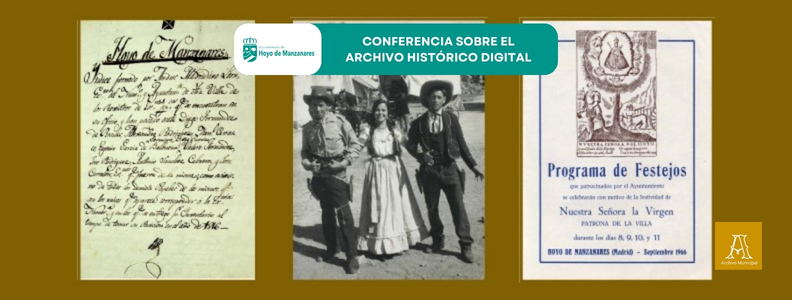 Conferencia divulgativa sobre el Archivo Histórico Digital de Hoyo de Manzanares