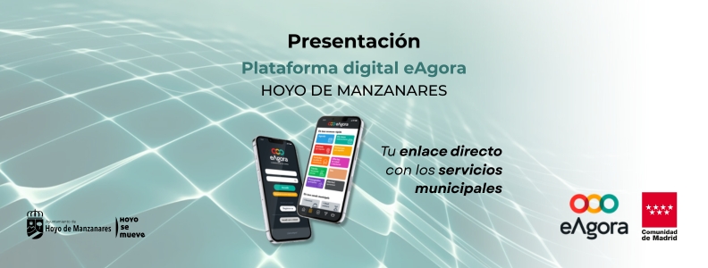 Hoyo de Manzanares da un paso más en digitalización: el 8 de mayo presenta su nueva app municipal ‘eAgora Hoyo de Manzanares’