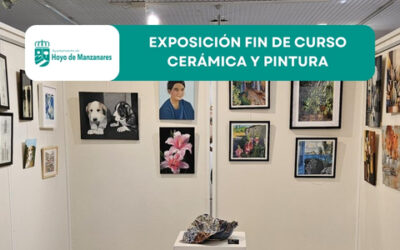 Exposición fin de curso de los talleres de Cerámica, Pintura y talleres de manualidades de Mayores