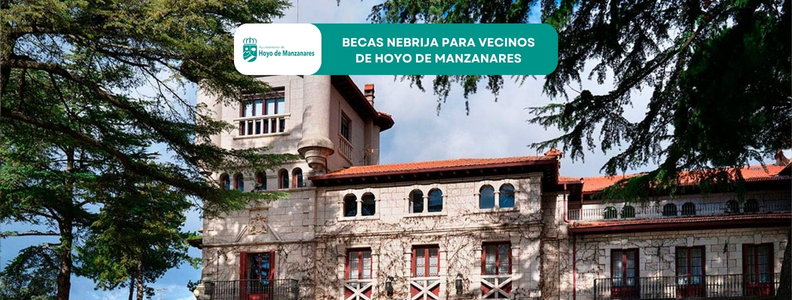 El Ayuntamiento de Hoyo de Manzanares firma un nuevo convenio con la Universidad Nebrija para ofrecer becas y ayudas al estudio a vecinos del municipio