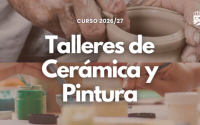 Inscripciones Talleres de Cerámica y Pintura curso 2026/2027 en Hoyo de Manzanares