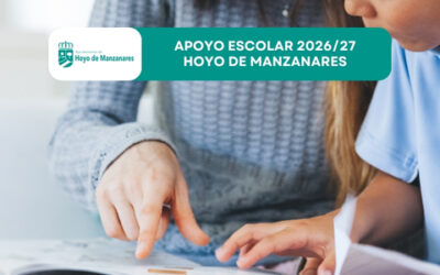 El 16 de septiembre comienza el Programa de Apoyo Escolar 2026/27 en Hoyo de Manzanares
