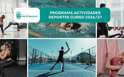 Nueva temporada deportiva en Hoyo de Manzanares: más horarios para el curso 2026/27 y talleres interdisciplinares