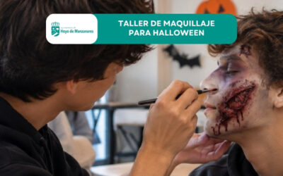 Taller de maquillaje de Halloween en Hoyo de Manzanares: heridas, cicatrices y efectos especiales